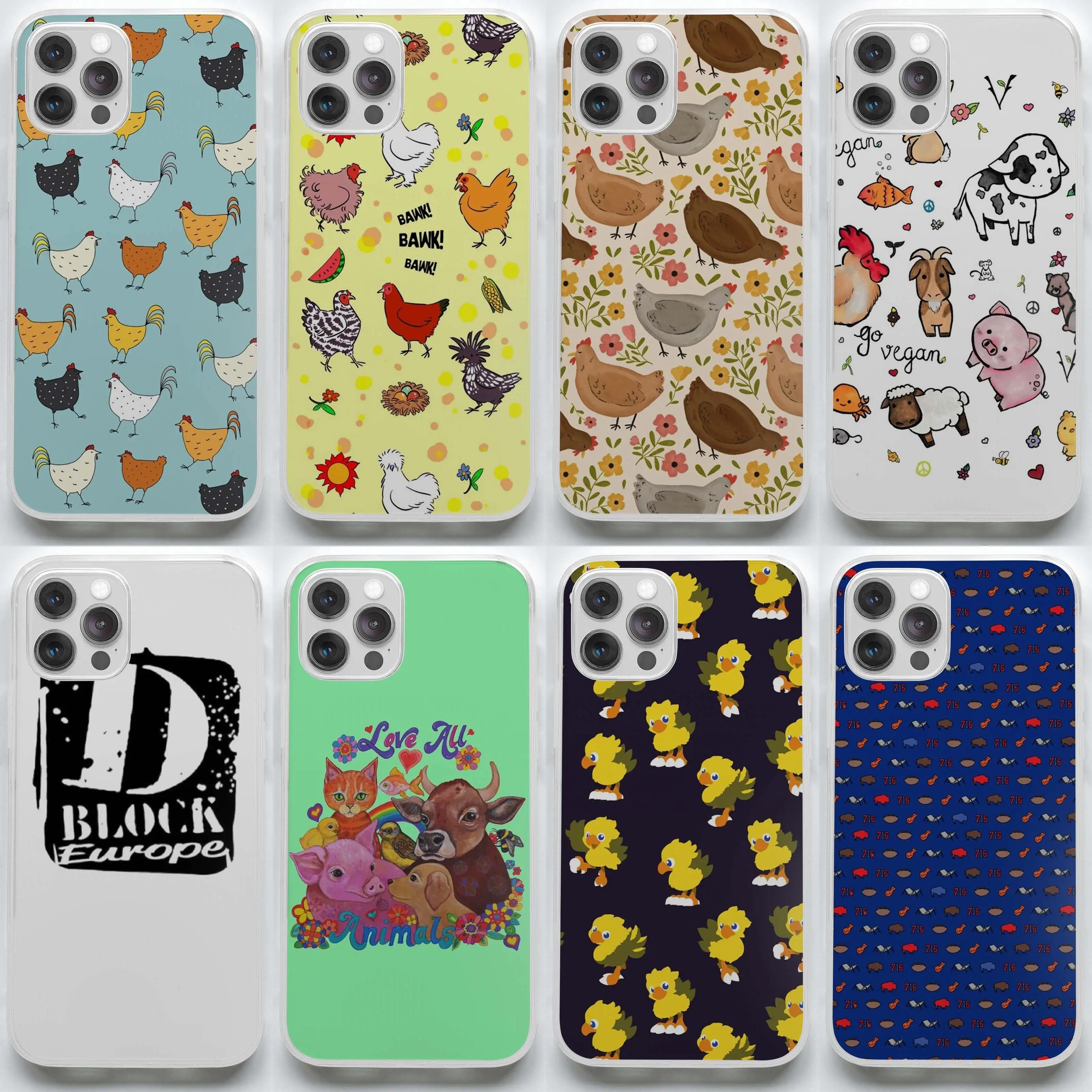 Chicken Pattern Soft Cute Seamless Chickens Phone Case for iPhone 7 8 Plus 11 12 13 Pro Max Mini X XS XR Max Dog Fashion Pattern
Chicken Pattern Soft Cute Seamless Chickens Phone Case for iPhone 7 8 Plus 11 12 13 Pro Max Mini X XS XR Max Dog Fashion Pattern