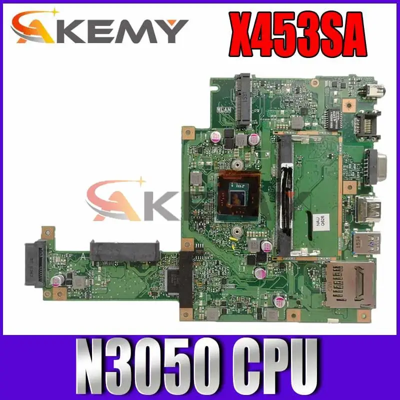Материнская плата X453SA с процессором N3050CPU REV2.0 для ASUS X453SA X453S X453 F453S Материнская плата ноутбука 100% протестированная работа
Материнская плата X453SA с процессором N3050CPU REV2.0 для ASUS X453SA X453S X453 F453S Материнская плата ноутбука 100% протестированная работа