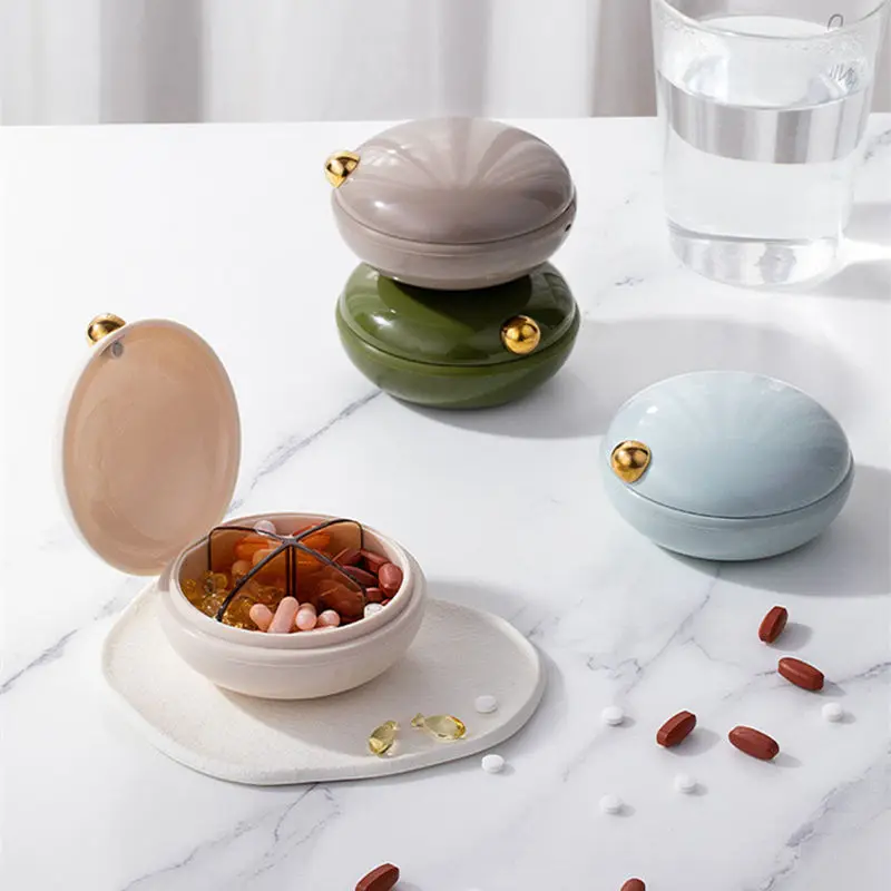 Portable Pill Cases Sealed Medicine Storage Bin Tablet Candy Sweets Dispenser for Home Travel Pastilleros De Medicinas Pill Box
Portable Pill Cases Sealed Medicine Storage Bin Tablet Candy Sweets Dispenser for Home Travel Pastilleros De Medicinas Pill Box
