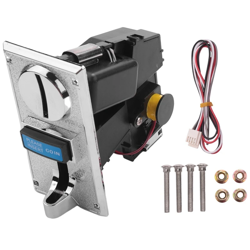 4X Multi Coin Acceptor Electronic Roll Down 4P Port Electronic Coin Selector Vending Machine Arcade Game Ticket
4X Multi Coin Acceptor Electronic Roll Down 4P Port Electronic Coin Selector Vending Machine Arcade Game Ticket
