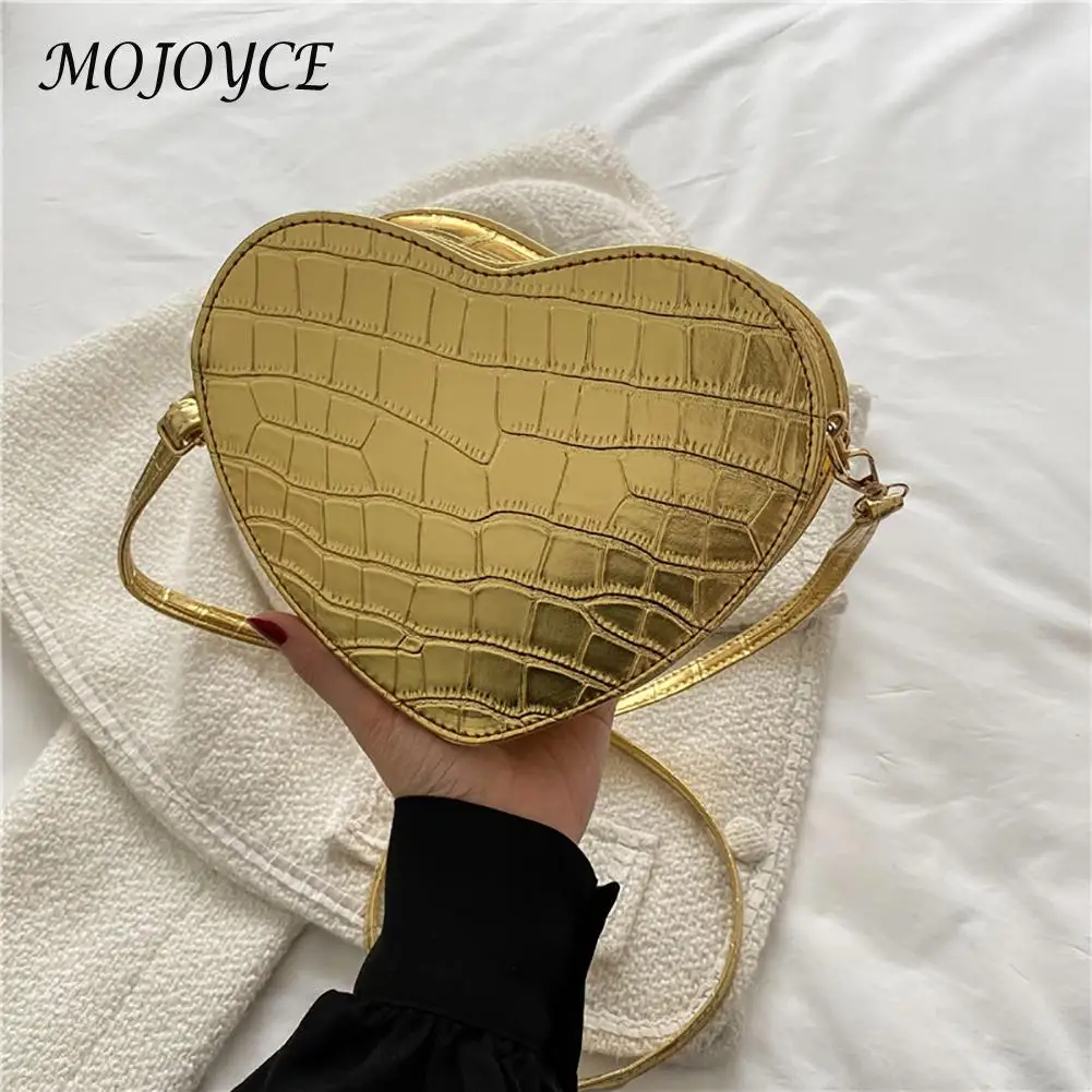 Love Heart-shaped Crossbody Bag PU Leather Women Fashion Stone Pattern Simple Shoulder Bags for Ladies Female Totes Handbags
Love Heart-shaped Crossbody Bag PU Leather Women Fashion Stone Pattern Simple Shoulder Bags for Ladies Female Totes Handbags