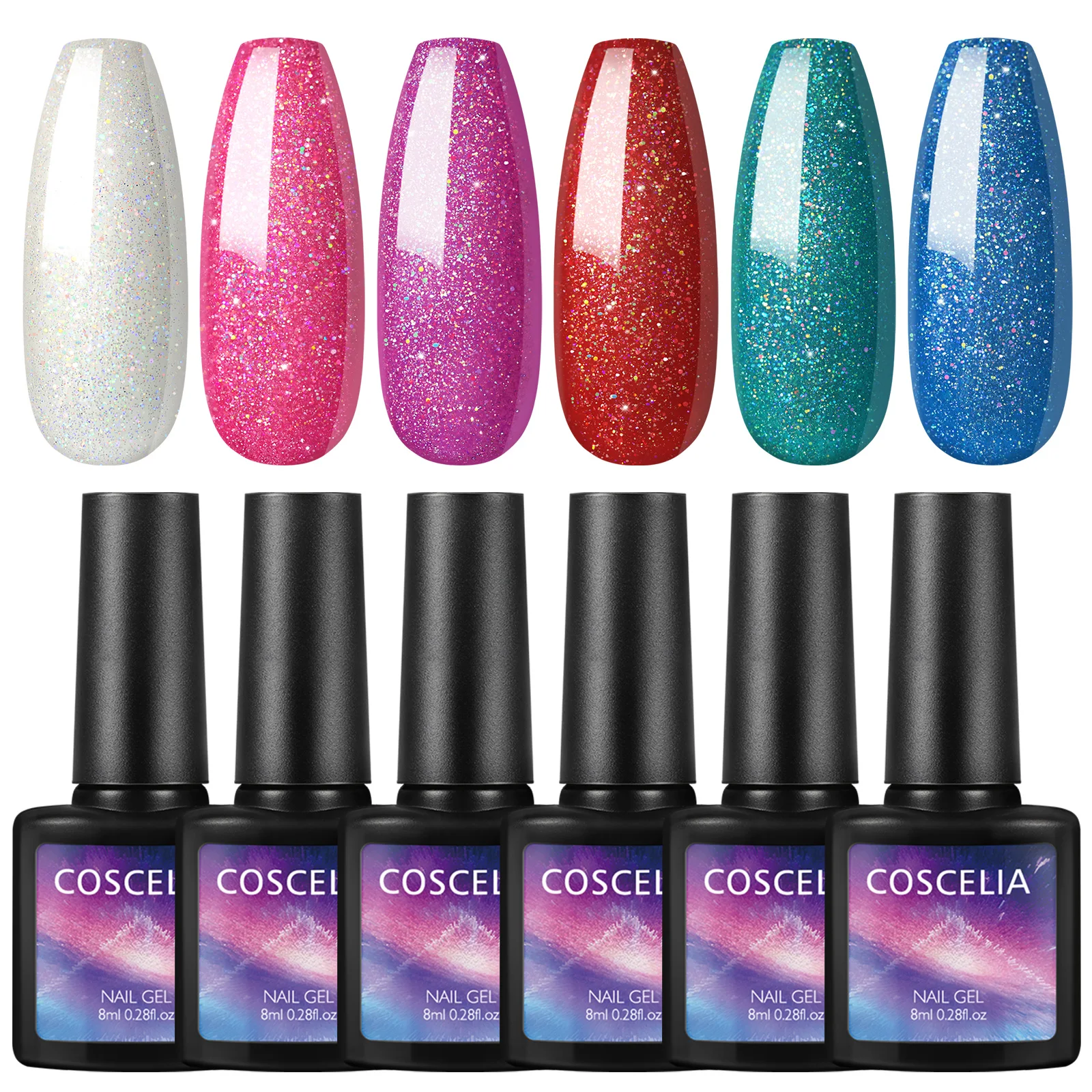 Glitter White Gel Polish Set Soak Off u v LED Gel Nail Art Manicure Set for Salon Home DIY
Glitter White Gel Polish Set Soak Off u v LED Gel Nail Art Manicure Set for Salon Home DIY