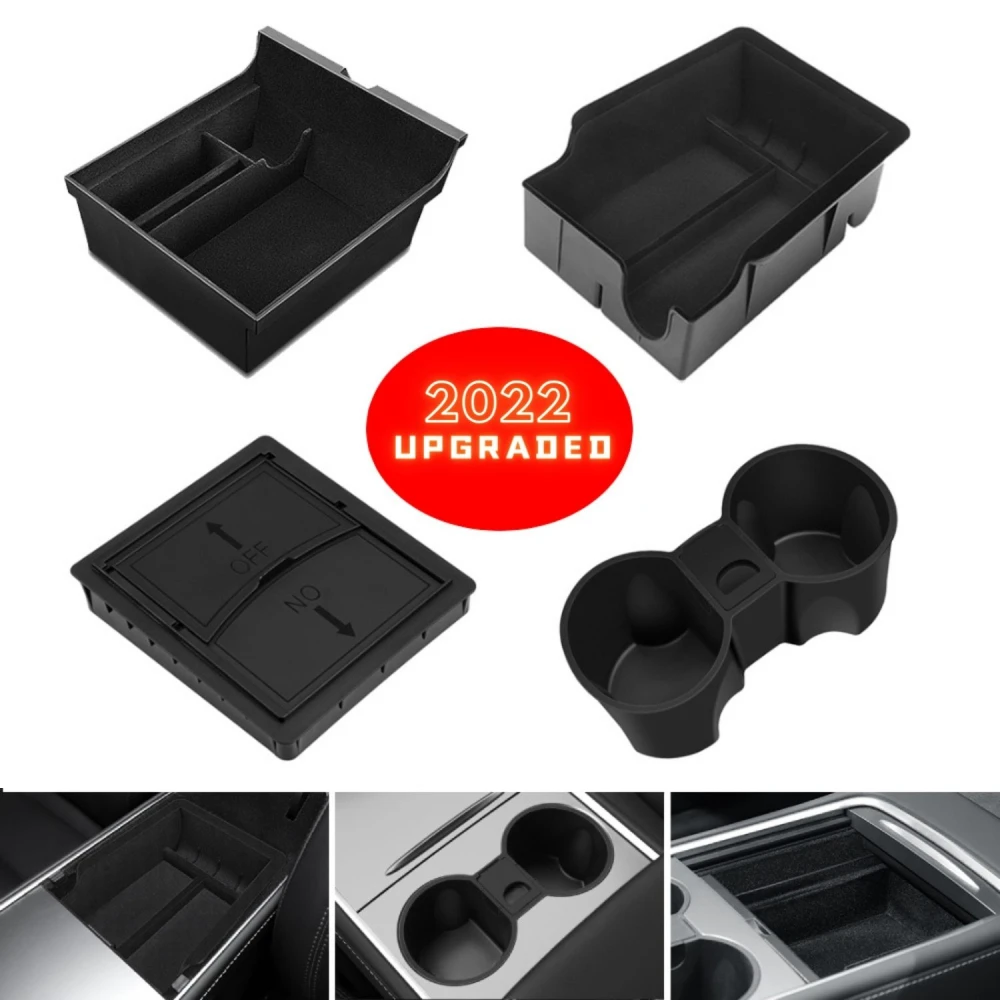 For Tesla Model 3 Model Y 2021 2022 Accessories Flocking Storage Box Center Armrest Hidden Box Cup Holder Interior Organizer
For Tesla Model 3 Model Y 2021 2022 Accessories Flocking Storage Box Center Armrest Hidden Box Cup Holder Interior Organizer