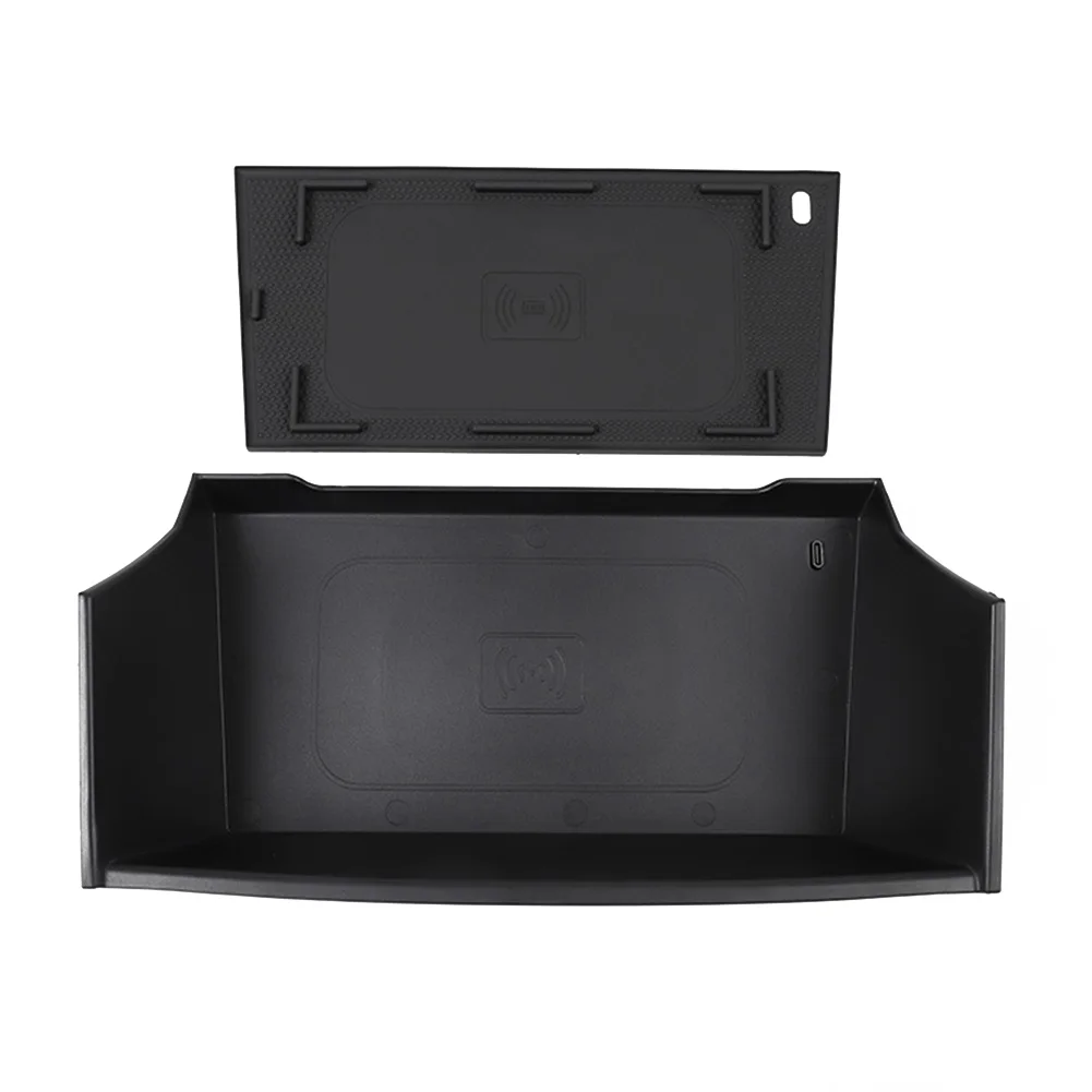 1x ABS Central Storage Box Wireless Charger Black 12V Interior Accessories For Land Rover Defender 90 110 2020-2022 Direct Mount
1x ABS Central Storage Box Wireless Charger Black 12V Interior Accessories For Land Rover Defender 90 110 2020-2022 Direct Mount