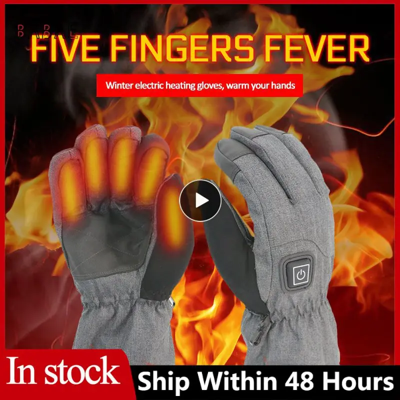 Winter Heated Gloves Touch Screen Non-slip Electric Heating Thermal Gloves Outdoor Warm Cycling Skiing Gloves 4000 MAh Guantes
Winter Heated Gloves Touch Screen Non-slip Electric Heating Thermal Gloves Outdoor Warm Cycling Skiing Gloves 4000 MAh Guantes