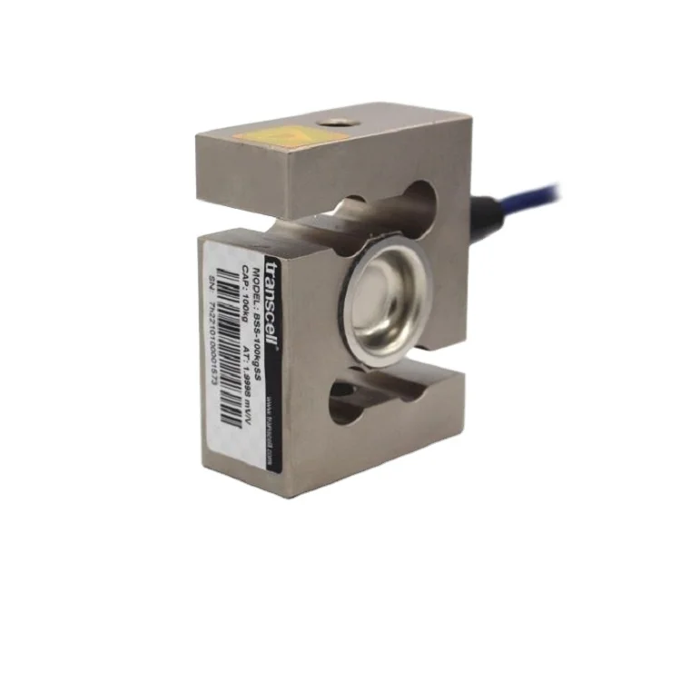 

American Transcell BSS S Type Tension Compression Load Cell 100kg 200kg 250kg 500kg 750kg 1t 1.5t 2t Weighing Sensor