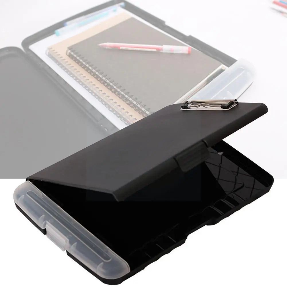 1pcs Board Folder File Box Outdoor Waterproof Paper Board Clip Box Storage Box A4 Copy File Desktop Plastic File Multi-func G8u3
1pcs Board Folder File Box Outdoor Waterproof Paper Board Clip Box Storage Box A4 Copy File Desktop Plastic File Multi-func G8u3