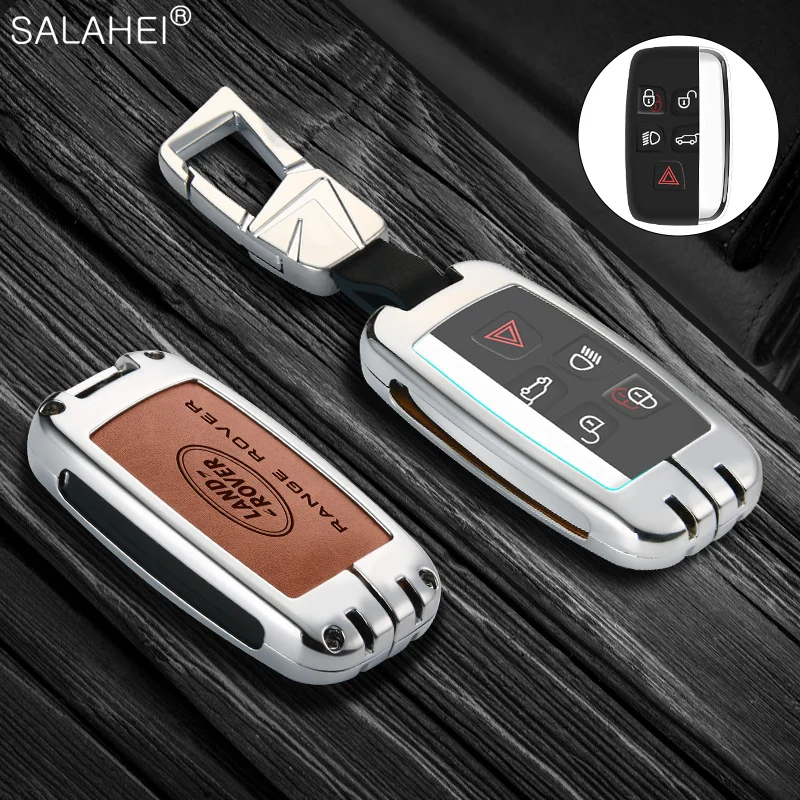 Zinc Alloy Leather Car Key Cover Case Fob For Land Rover Range Rover Discovery 5 Sport For JAGUAR XE XF XJ F PACE Accessaries
Zinc Alloy Leather Car Key Cover Case Fob For Land Rover Range Rover Discovery 5 Sport For JAGUAR XE XF XJ F PACE Accessaries