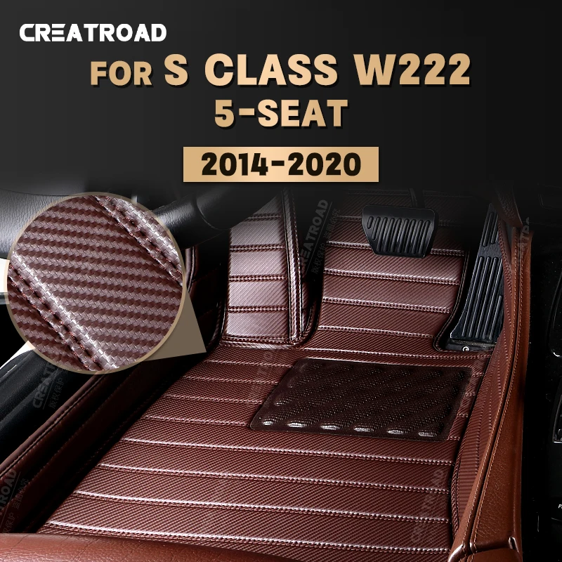 Коврики из углеродного волокна для Mercedes Benz S Class Sedan W222 (5 мест) 2014-2020 19 18 17 футов коврик аксессуары для интерьера автомобиля
Коврики из углеродного волокна для Mercedes Benz S Class Sedan W222 (5 мест) 2014-2020 19 18 17 футов коврик аксессуары для интерьера автомобиля
