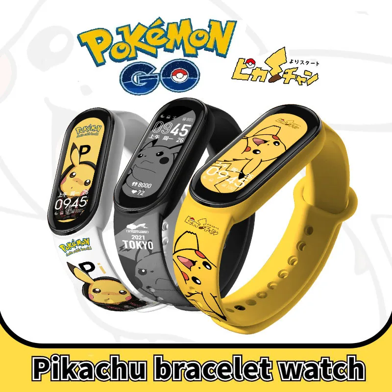 Pokemon Pikachu Children's Watch Cartoon Anime Character Printing LED Waterproof Sports Electronic Bracelet Watch birthday gifts
Pokemon Pikachu Children's Watch Cartoon Anime Character Printing LED Waterproof Sports Electronic Bracelet Watch birthday gifts