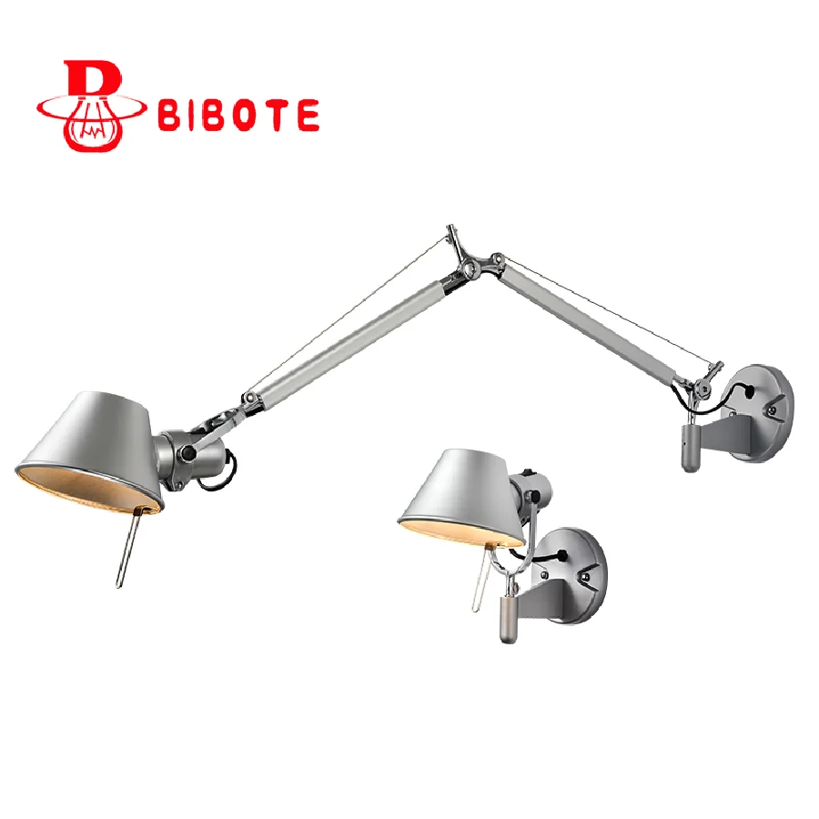 Modern Swing Long Arm Adjustable Flexible Wall Lights AC90-260V Silver Eye Protection Living Room Bedroom Bedside Wall Lamp
Modern Swing Long Arm Adjustable Flexible Wall Lights AC90-260V Silver Eye Protection Living Room Bedroom Bedside Wall Lamp