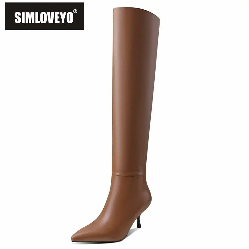SIMLOVEYO Over Knee High Boots 50cm Small Heel 6cm Pointed Toe Slip-on Splice Boots Opening 40cm Big Size 34-43 Solid Sexy S4074
SIMLOVEYO Over Knee High Boots 50cm Small Heel 6cm Pointed Toe Slip-on Splice Boots Opening 40cm Big Size 34-43 Solid Sexy S4074