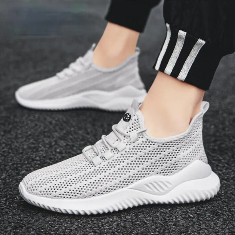 Summer 2022 New White Men's Sneakers High Quality Shoes For Men Mesh Breathable Tenis Masculino casual shoes Size 39-44
Summer 2022 New White Men's Sneakers High Quality Shoes For Men Mesh Breathable Tenis Masculino casual shoes Size 39-44