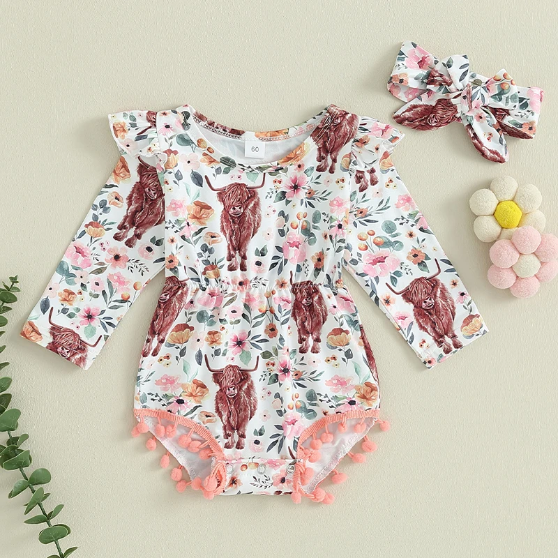2023-07-30 Lioraitiin 0-18M Newborn Baby Girl 2Pcs Falll Bodysuit Long Sleeve Cow Printed Crew Neck Red Jumpsuit Headband
2023-07-30 Lioraitiin 0-18M Newborn Baby Girl 2Pcs Falll Bodysuit Long Sleeve Cow Printed Crew Neck Red Jumpsuit Headband