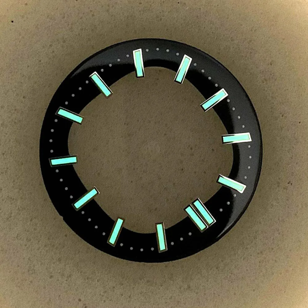 2023 New Watch Dial Green Luminous Nails Tranparent Spliced 30.5mm Dial for NH35 NH36 Movement
2023 New Watch Dial Green Luminous Nails Tranparent Spliced 30.5mm Dial for NH35 NH36 Movement