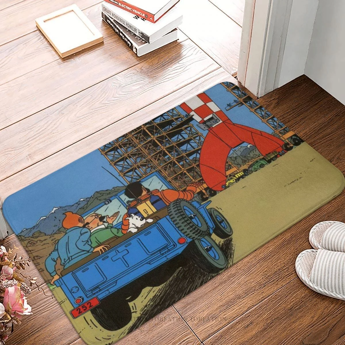 Tintins Adventures Bath Non-Slip Carpet Car Flannel Mat Entrance Door Doormat Home Decor Rug
Tintins Adventures Bath Non-Slip Carpet Car Flannel Mat Entrance Door Doormat Home Decor Rug