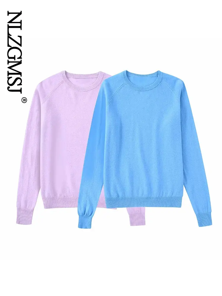 Осень-зима 2022, Свитера Nlzgmsj, женские мягкие эластичные свитера и пуловеры с круглым вырезом для женщин, свитер, джемпер 
Осень-зима 2022, Свитера Nlzgmsj, женские мягкие эластичные свитера и пуловеры с круглым вырезом для женщин, свитер, джемпер
