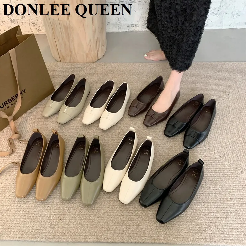 Балетки женские с квадратным носком, мягкие мокасины, без застежки, лоферы, плоская подошва, балетки
Балетки женские с квадратным носком, мягкие мокасины, без застежки, лоферы, плоская подошва, балетки