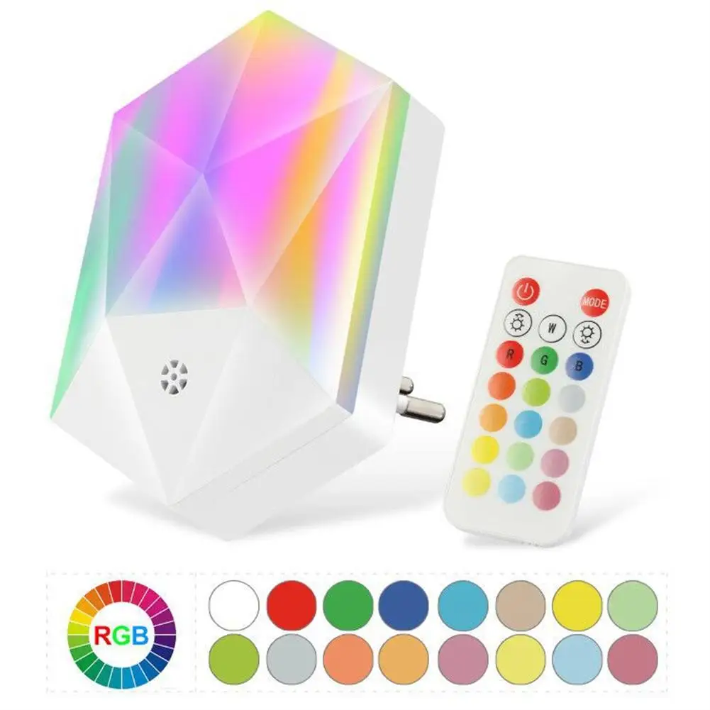High Quality Rgb Led Night Light 16-color 4 Lighting Modes Smart Dimmable Remote Control Lights Atmosphere Lamp
High Quality Rgb Led Night Light 16-color 4 Lighting Modes Smart Dimmable Remote Control Lights Atmosphere Lamp