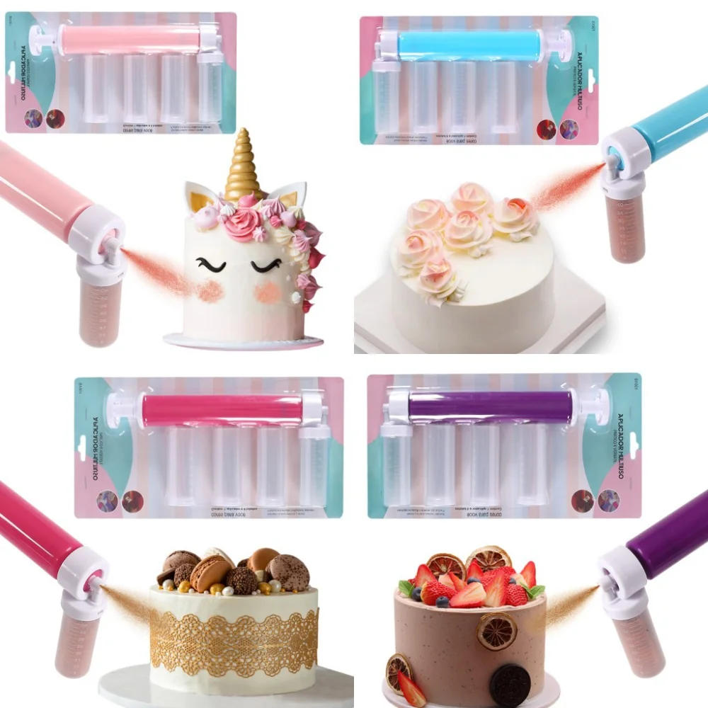 Cake Spray Guns Mousse Cake Colouring Sprayers Cake Colouring Tools Manual Spray Cans Cake Decorating Tools Baking Accessories
Cake Spray Guns Mousse Cake Colouring Sprayers Cake Colouring Tools Manual Spray Cans Cake Decorating Tools Baking Accessories