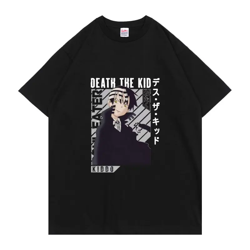Anime Soul Eater T-shirt Funny Death The Kid Print Tshirt Spring Hot New Fashion Unisex Tee Short Sleeve Men Women Loose T Shirt
Anime Soul Eater T-shirt Funny Death The Kid Print Tshirt Spring Hot New Fashion Unisex Tee Short Sleeve Men Women Loose T Shirt