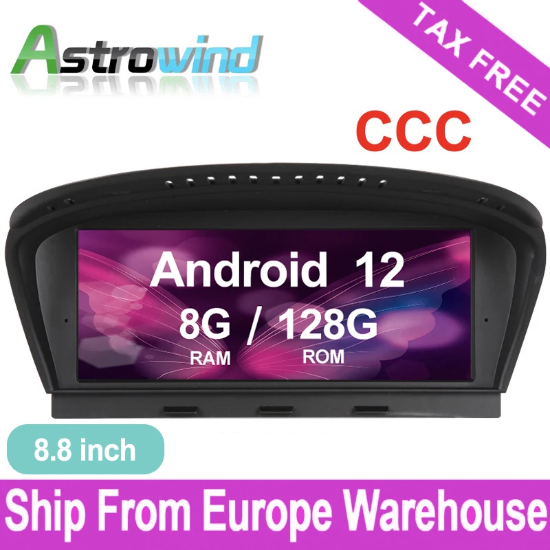 8.8/12.5 inch 8G RAM Android 12 Car DVD Player GPS Navigation Media Stereo For BMW 3 Series E90 for BMW 5 Series E60 CCC
8.8/12.5 inch 8G RAM Android 12 Car DVD Player GPS Navigation Media Stereo For BMW 3 Series E90 for BMW 5 Series E60 CCC