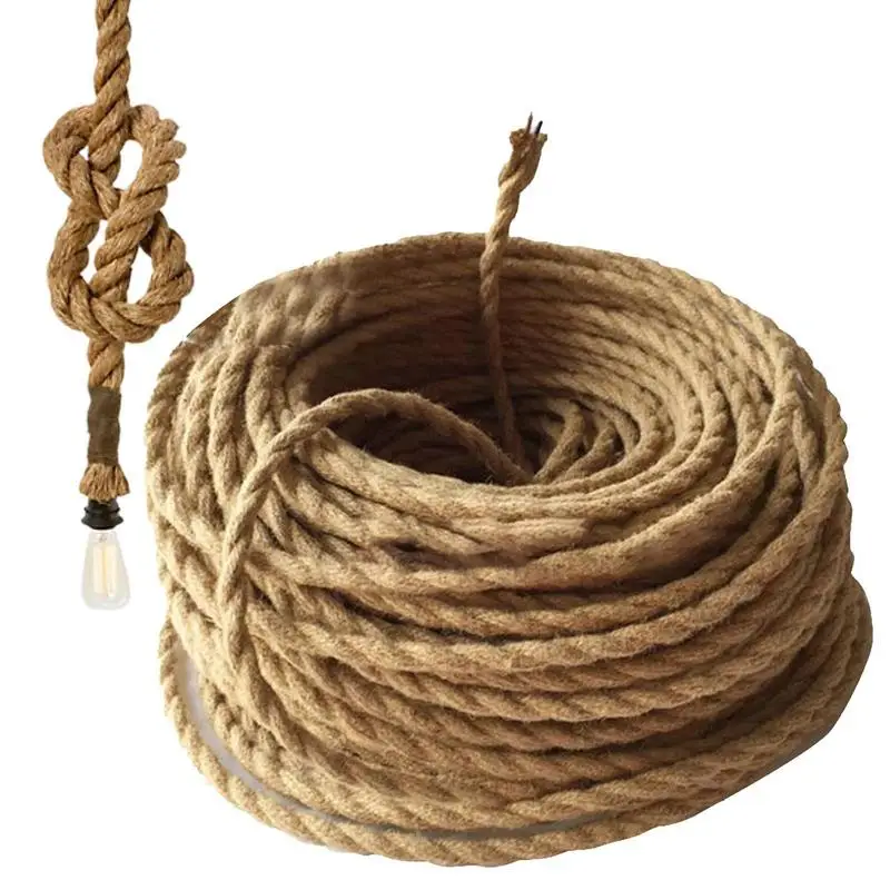 Rope Cover Light Wire Vintage Home Hanging Rope Cover Power Wires For Fans Home Lamp Ceiling Pendant Twisted Light Cords For
Rope Cover Light Wire Vintage Home Hanging Rope Cover Power Wires For Fans Home Lamp Ceiling Pendant Twisted Light Cords For