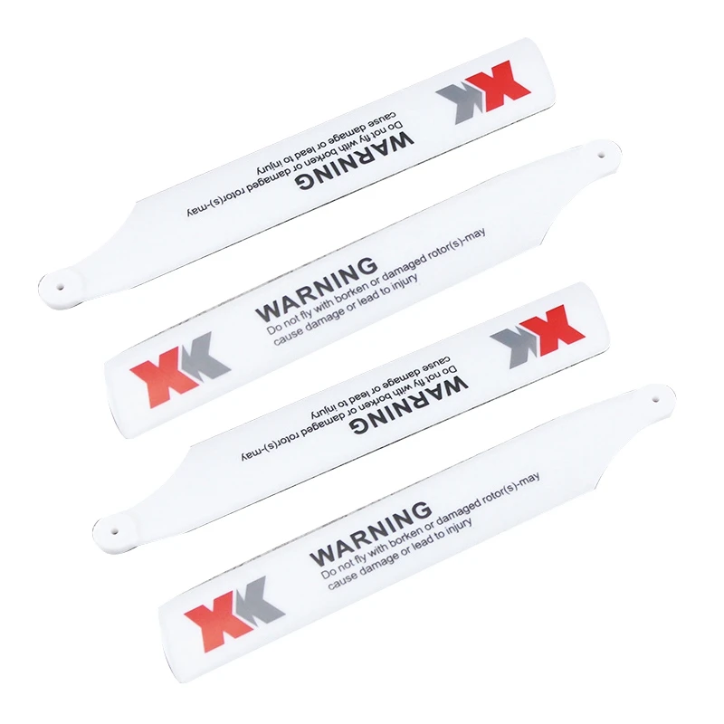 4 шт. для XK.2.K100.005 Комплект крыльев ротора, основное лезвие для Wltoys XK K110, запчасти для вертолета на дистанционном управлении, аксессуары
4 шт. для XK.2.K100.005 Комплект крыльев ротора, основное лезвие для Wltoys XK K110, запчасти для вертолета на дистанционном управлении, аксессуары