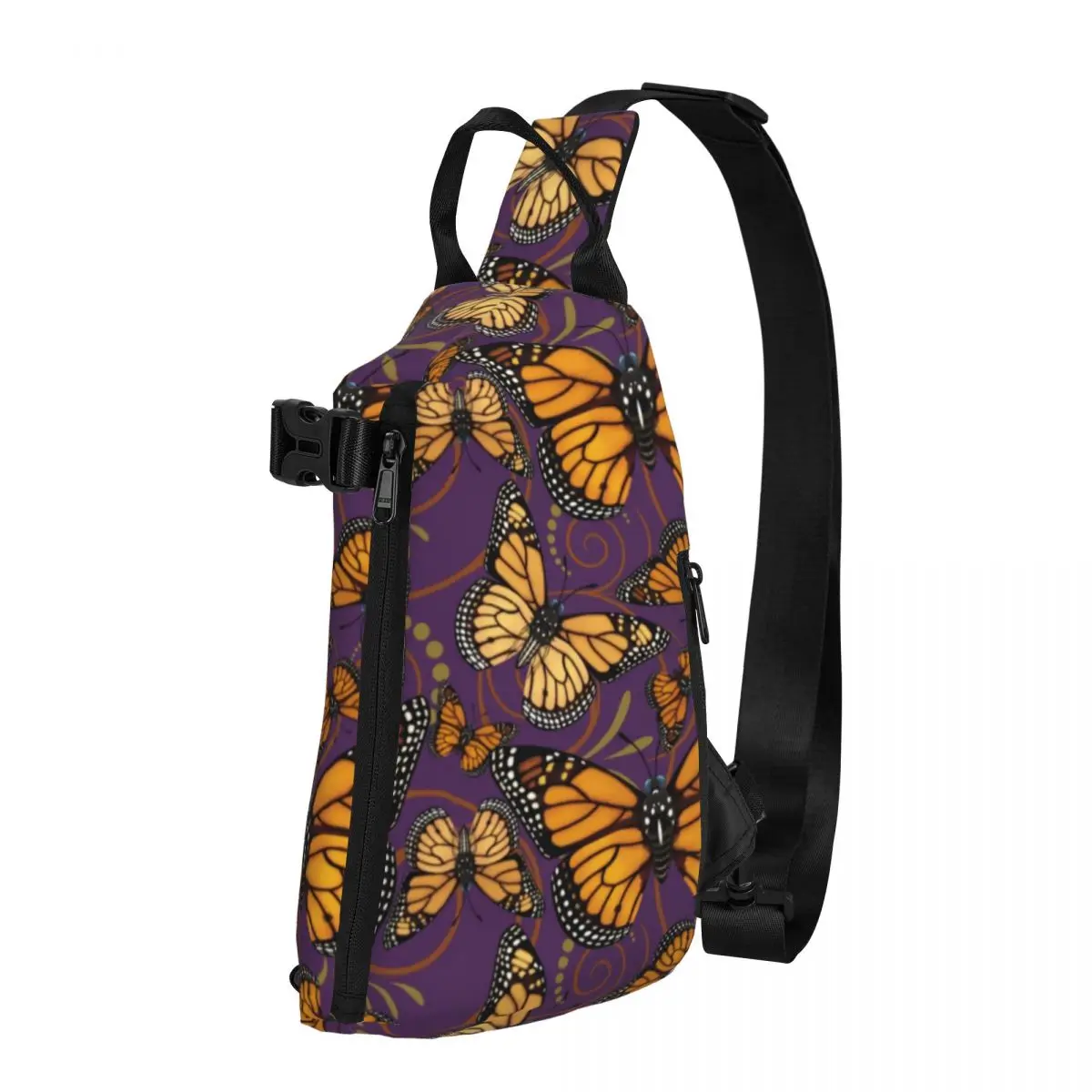 Monarch Butterfly Chest Bags Orange Animal Print Trekking Shoulder Bag Casual Custom Small Bag School Outdoor Style Sling Bags
Monarch Butterfly Chest Bags Orange Animal Print Trekking Shoulder Bag Casual Custom Small Bag School Outdoor Style Sling Bags