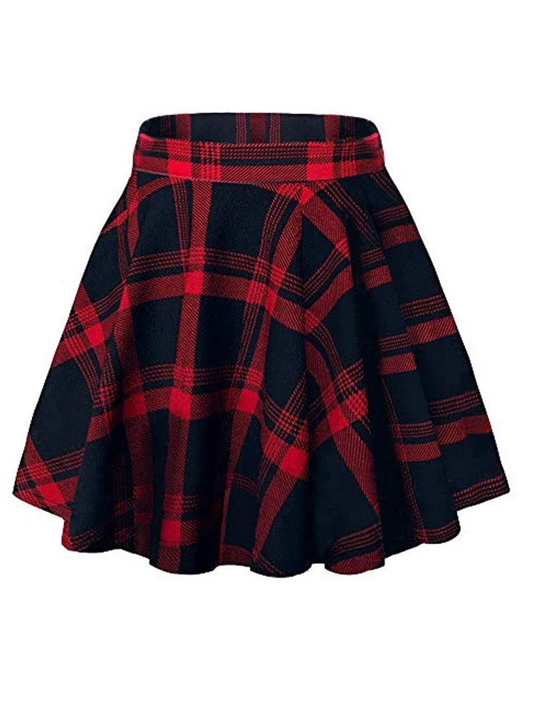 Gothic Plaid Mini Skirt Vintage Polka Dots Women Skirt Spring Autumn Harajuku Girl Hip Hop Female Punk Goth Mini Skirt Clubwear
Gothic Plaid Mini Skirt Vintage Polka Dots Women Skirt Spring Autumn Harajuku Girl Hip Hop Female Punk Goth Mini Skirt Clubwear