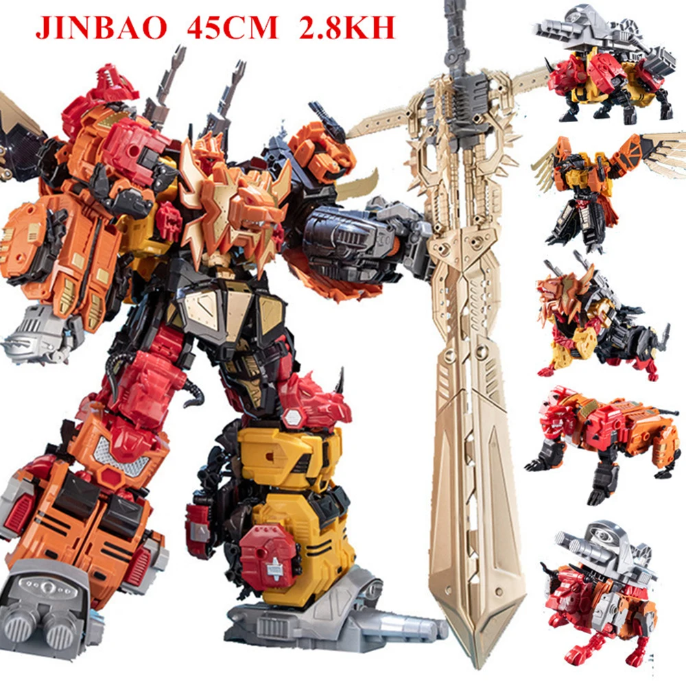 Jinbao Oversized WB Bruticus Predaking Devastator Warbotron Onslaught Brawl Swindle Blast Off MMC PREDAKING Figure Robot Toy 
Jinbao Oversized WB Bruticus Predaking Devastator Warbotron Onslaught Brawl Swindle Blast Off MMC PREDAKING Figure Robot Toy