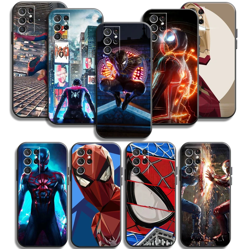 Marvel Spiderman Phone Cases For Samsung Galaxy S20 FE S20 Lite S8 Plus S9 Plus S10 S10E S10 Lite M11 M12 Coque Back Cover
Marvel Spiderman Phone Cases For Samsung Galaxy S20 FE S20 Lite S8 Plus S9 Plus S10 S10E S10 Lite M11 M12 Coque Back Cover