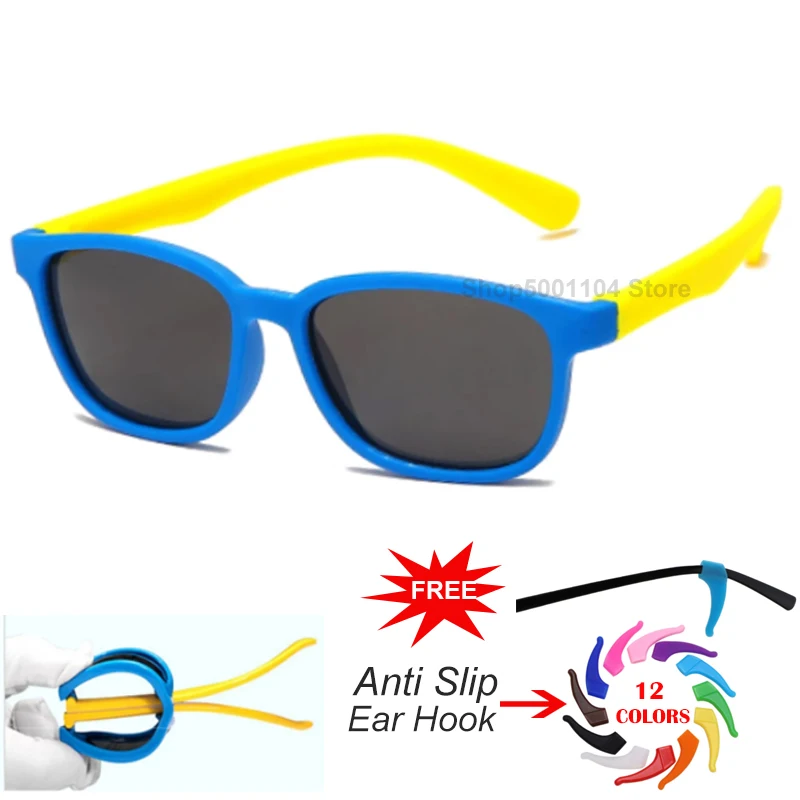 New Polarized Kids Sunglasses Square Silicone Flexible Children Boys Girls Sun Glasses Baby Shades Eyewear UV400 Oculos
New Polarized Kids Sunglasses Square Silicone Flexible Children Boys Girls Sun Glasses Baby Shades Eyewear UV400 Oculos