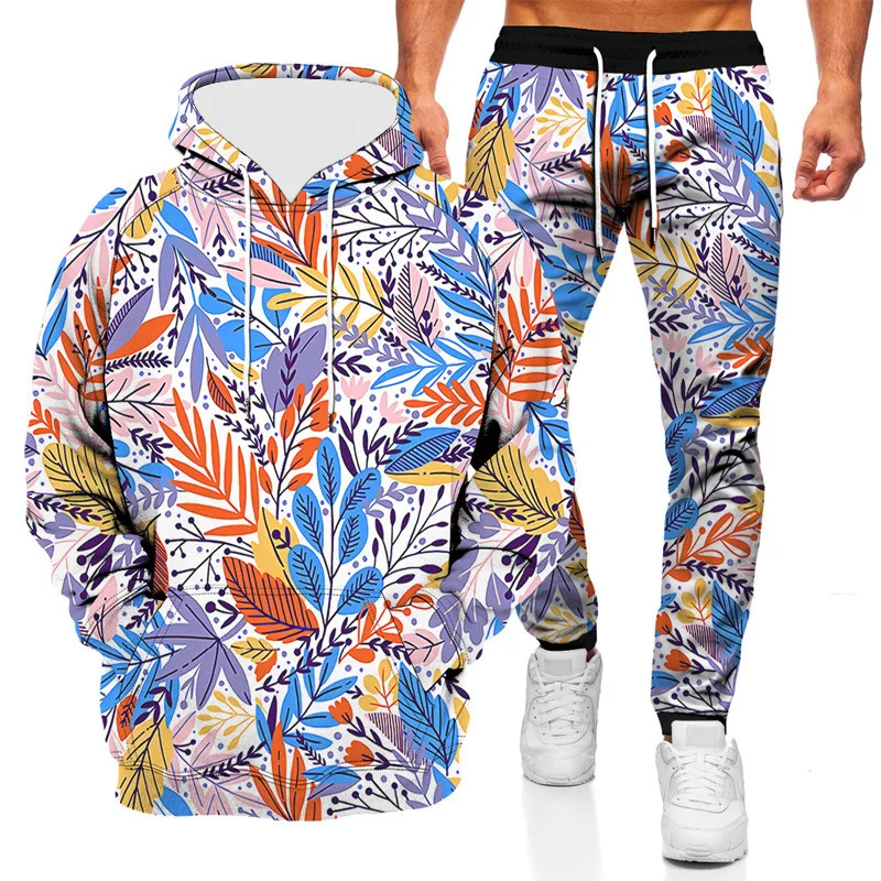 3D Printed Men's Sweatshirt Hoodies Set Men's Tracksuit Pullover Jacket Pants Long Sleeve Sportswear Autumn Clothing Male Suit
3D Printed Men's Sweatshirt Hoodies Set Men's Tracksuit Pullover Jacket Pants Long Sleeve Sportswear Autumn Clothing Male Suit