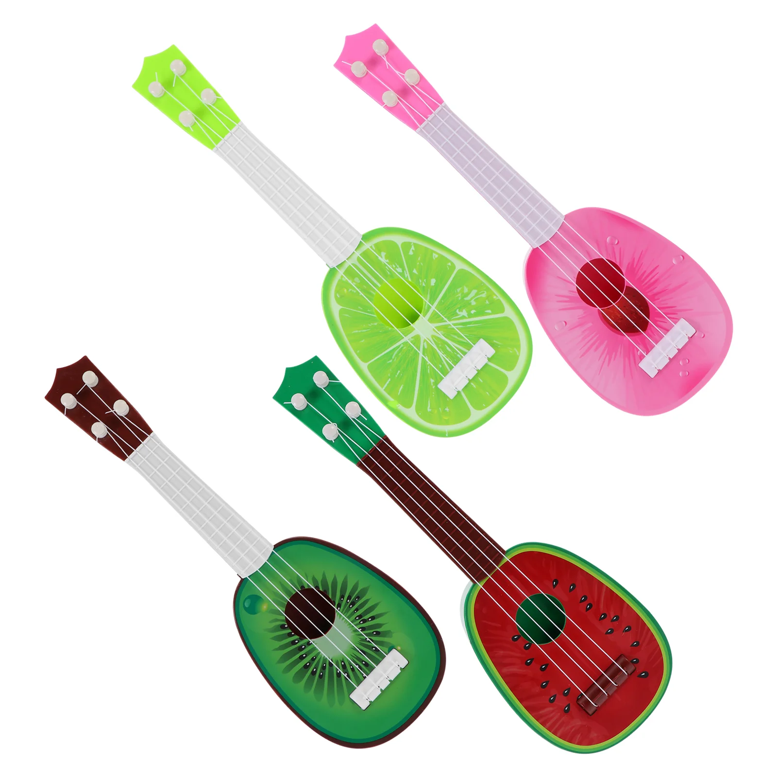 4 PCS Boy Girl Mini Guitar Fruit Ukulele Plaything Educational Puzzle Adorable Simulation Plastic Toy Toddler Kids
4 PCS Boy Girl Mini Guitar Fruit Ukulele Plaything Educational Puzzle Adorable Simulation Plastic Toy Toddler Kids