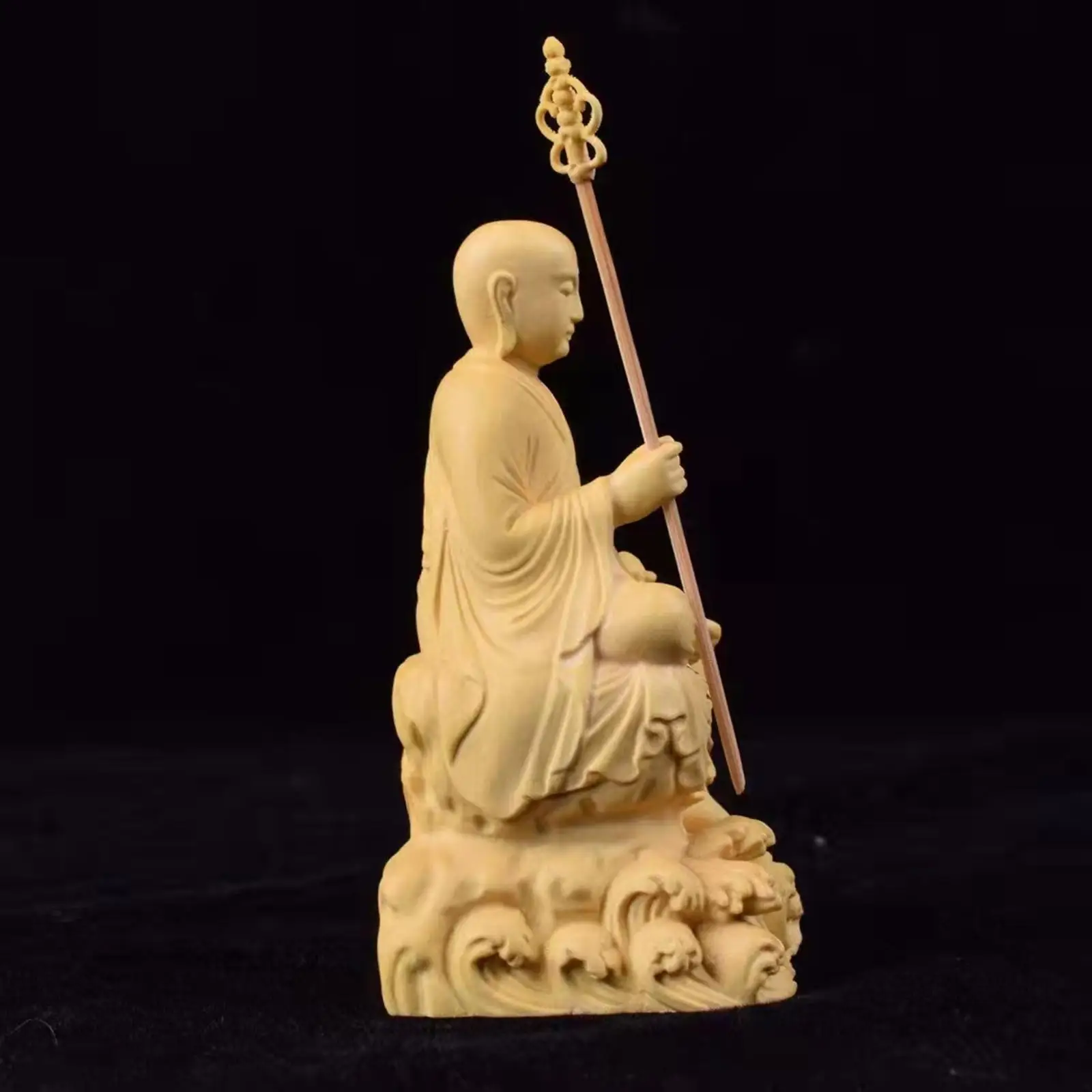 Wood Carving Buddha Statue Figurine Decorative Gift Oriental Ornament for Tabletop Decor Outdoor Meditating
Wood Carving Buddha Statue Figurine Decorative Gift Oriental Ornament for Tabletop Decor Outdoor Meditating