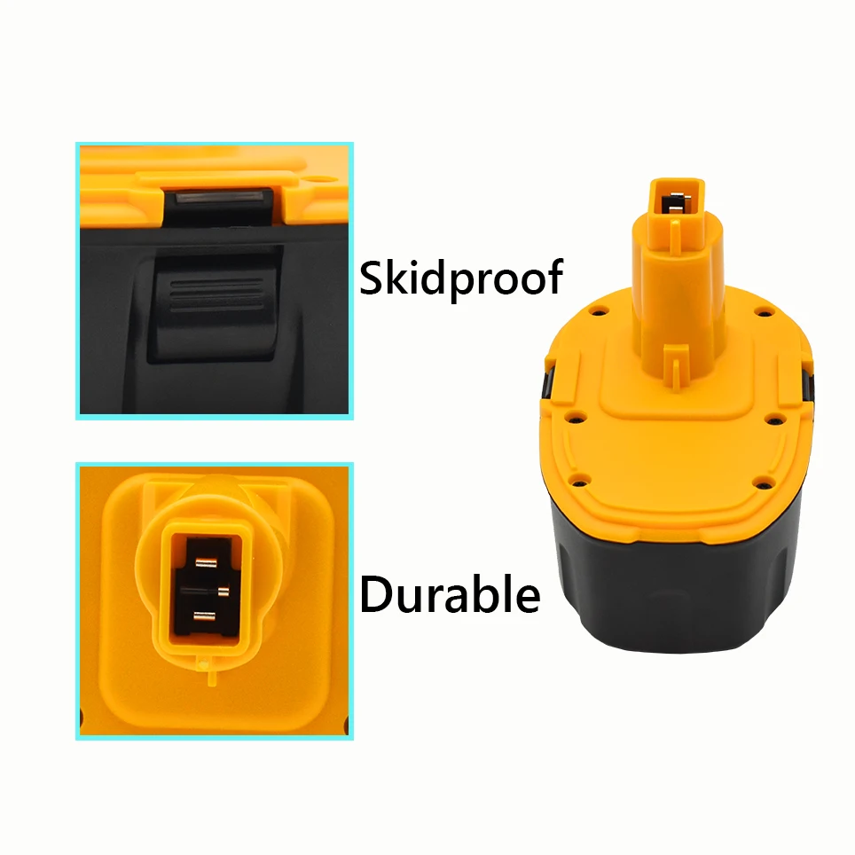 DC9096 18V 12,8 Ah Ni-Mh Outil Électrique für Dewalt DC9096 DE9039 DE9095 DW9098 DE9503 DW9096 Ersatz Batterie
DC9096 18V 12,8 Ah Ni-Mh Outil Électrique für Dewalt DC9096 DE9039 DE9095 DW9098 DE9503 DW9096 Ersatz Batterie