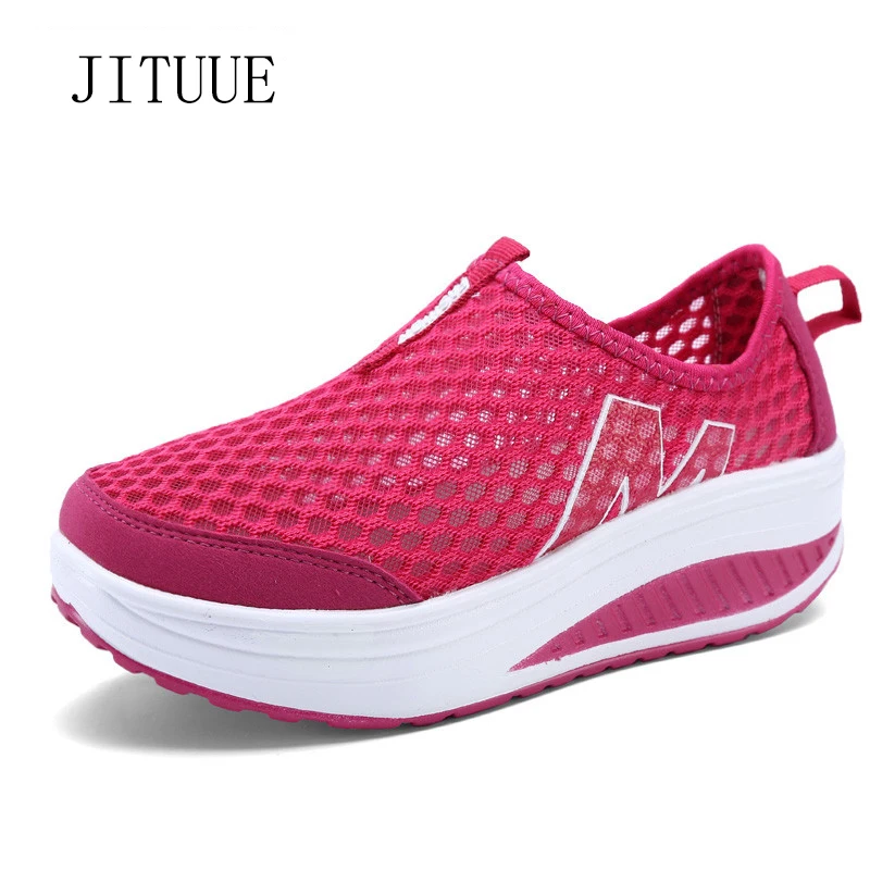 Shaking Shoes Summer Women's Walking Shoes Lightweight Breathable Sports Shoes Slip-On Thick Bottom Hollow Casual Shoes
Shaking Shoes Summer Women's Walking Shoes Lightweight Breathable Sports Shoes Slip-On Thick Bottom Hollow Casual Shoes