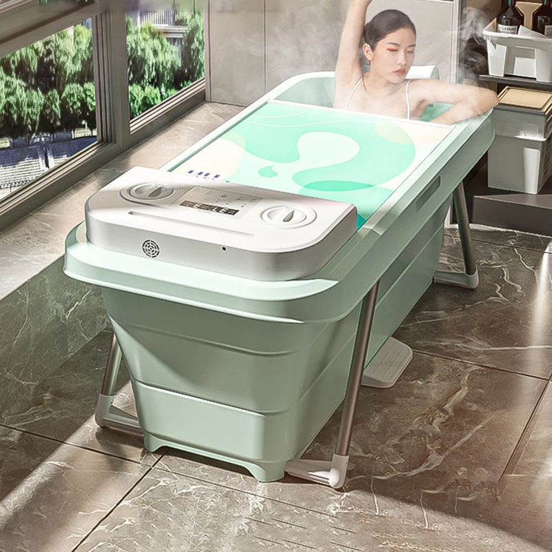 Home Portable Bathtub Adult Full Body Bath Bucket Foldable Spa Bathtub Automatic Heating Sweat Steaming Bucket Comfortable Bidet
Home Portable Bathtub Adult Full Body Bath Bucket Foldable Spa Bathtub Automatic Heating Sweat Steaming Bucket Comfortable Bidet