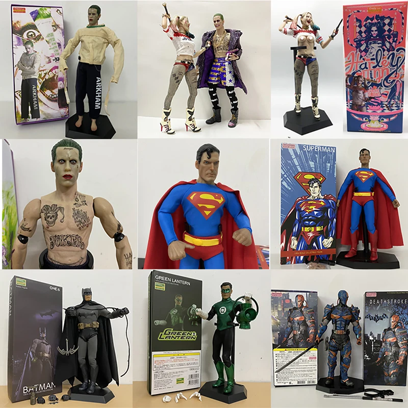 Bandai Crazy Toys Figure Deathstroke Suicide Squad Joker Quinn Action Figure 30cm 12inch 1/6 Toys Desktop collection Gift Toy
Bandai Crazy Toys Figure Deathstroke Suicide Squad Joker Quinn Action Figure 30cm 12inch 1/6 Toys Desktop collection Gift Toy