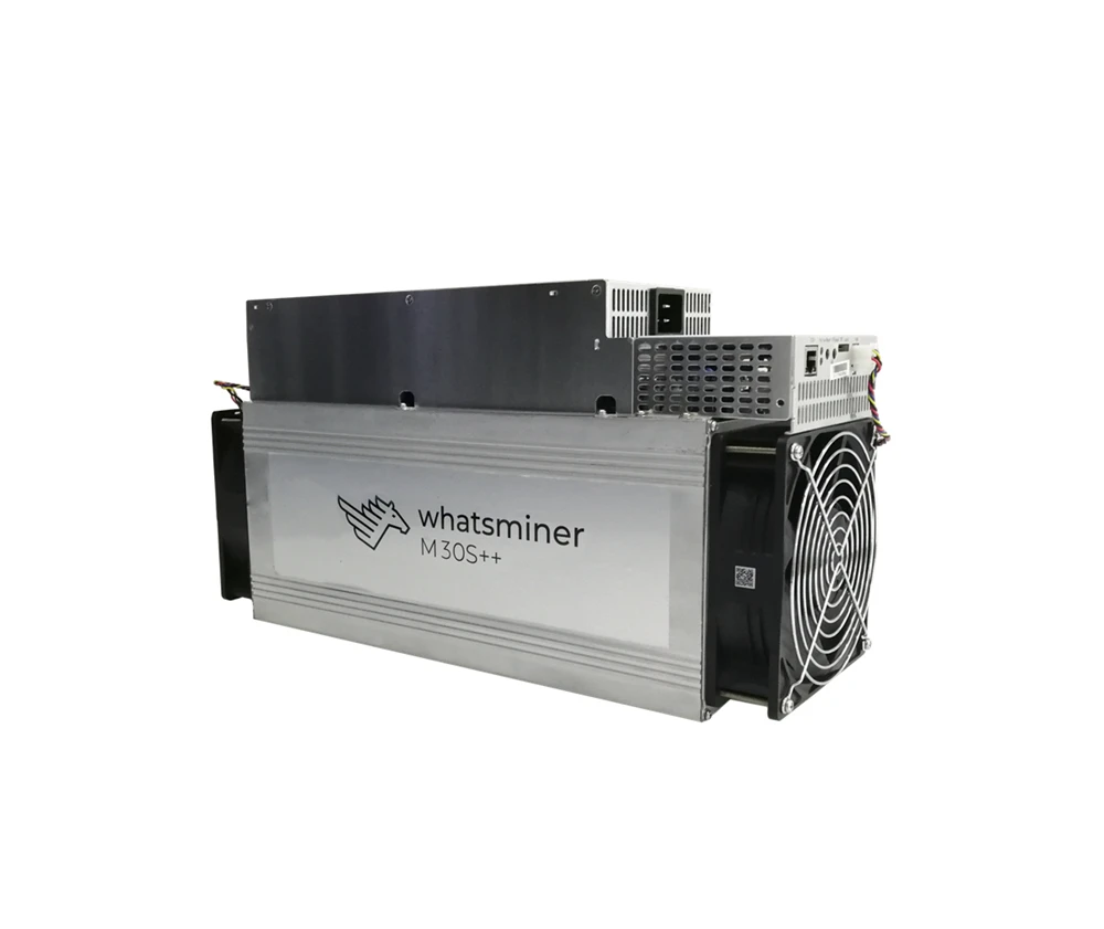 MicroBT Mining SHA-256 Algorithm BTC Miner Whatsminer M30S+ 100T 3400W PSU Included
MicroBT Mining SHA-256 Algorithm BTC Miner Whatsminer M30S+ 100T 3400W PSU Included