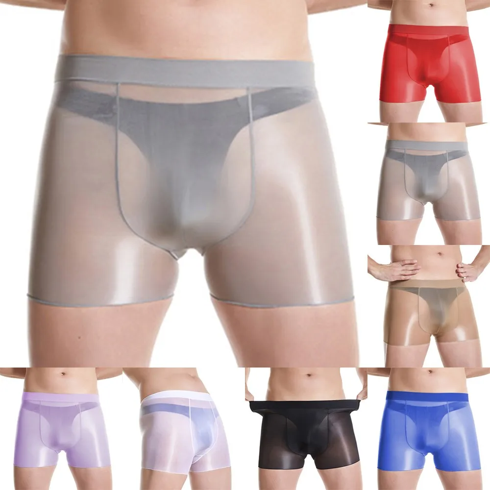 Men Oil Shiny See Through Underwear Glossy Shorts Elastic Boxer Briefs Underpant Men Underwear Brief Men Boxer Mens Boxers Short
Men Oil Shiny See Through Underwear Glossy Shorts Elastic Boxer Briefs Underpant Men Underwear Brief Men Boxer Mens Boxers Short