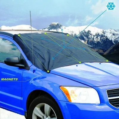 1pc Magnetic Car SUV Windshield Cover Frost Ice Shield Snow Dust Protector Sun Shade For Most Cars Trucks SUV's Waterproof
1pc Magnetic Car SUV Windshield Cover Frost Ice Shield Snow Dust Protector Sun Shade For Most Cars Trucks SUV's Waterproof
