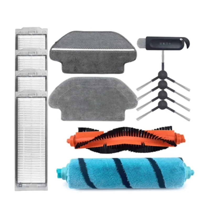 Replacement Main Brush Side Brush Hepa Filter Compatible for Xiaomi Mijia 3C B106CN Vacuum Cleaner Accessories
Replacement Main Brush Side Brush Hepa Filter Compatible for Xiaomi Mijia 3C B106CN Vacuum Cleaner Accessories