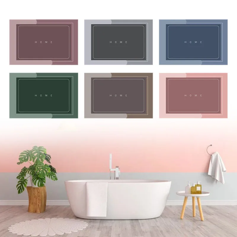 1 шт. впитывающий напольный коврик для ванной, входной коврик, нескользящий коврик для ванной, Противоскользящие коврики, Придверный коврик, моющийся домашний декор
1 шт. впитывающий напольный коврик для ванной, входной коврик, нескользящий коврик для ванной, Противоскользящие коврики, Придверный коврик, моющийся домашний декор