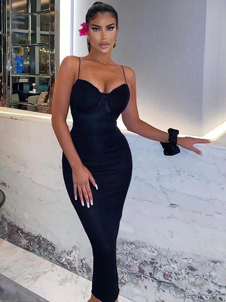 Spaghetti Strap Bodycon Sexy Midi Dress For Women 2022 Summer Elegant Backless Party Evening White Slip Long Dresses ClubOutfits
Spaghetti Strap Bodycon Sexy Midi Dress For Women 2022 Summer Elegant Backless Party Evening White Slip Long Dresses ClubOutfits