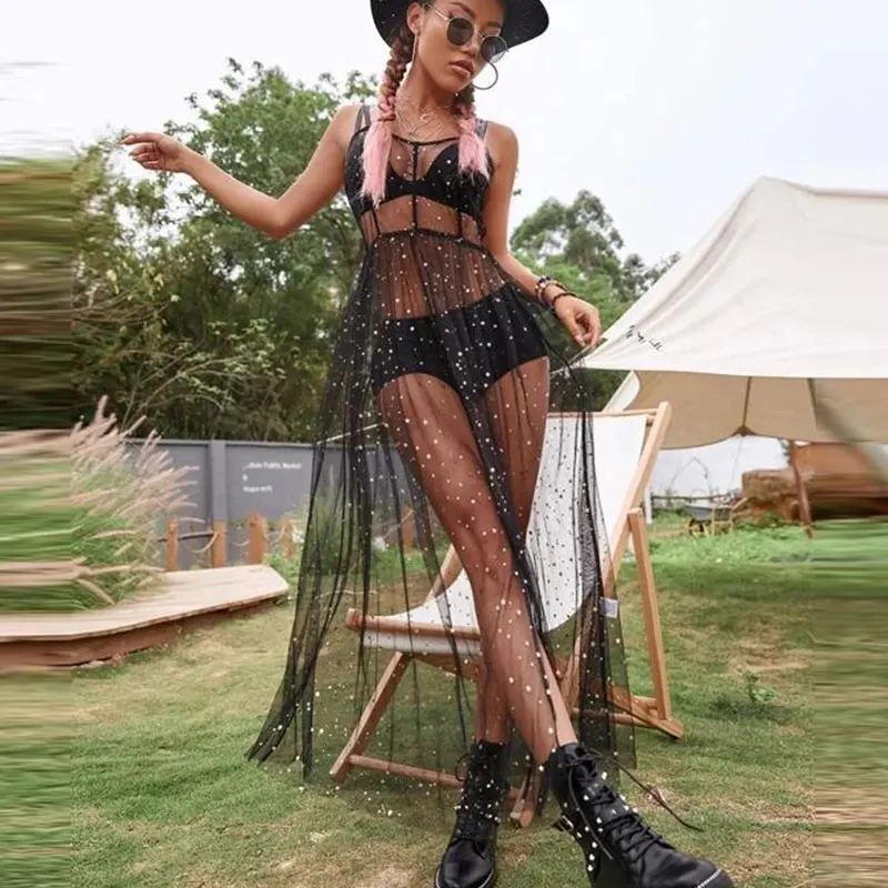 Transparent See Through Sequin Sexy Pleated Summer Bohemian Dresses Woman Chic Woman Evening Ladies 2022 Festival Outfits Rave
Transparent See Through Sequin Sexy Pleated Summer Bohemian Dresses Woman Chic Woman Evening Ladies 2022 Festival Outfits Rave