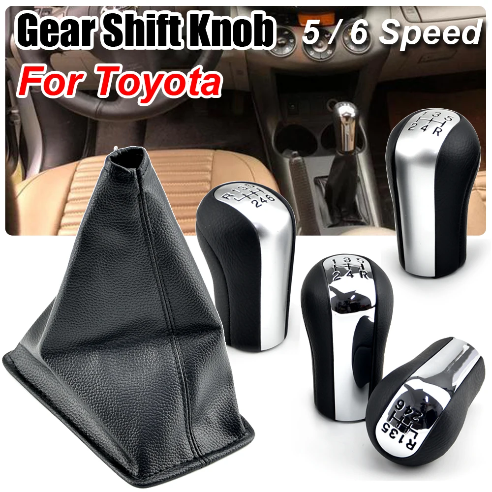 Black PU Leather Car 5/6 Speed Gear Shift Shifter Knob Lever Gaiter Boot Cover Fit For Toyota Corolla AYGO Verso RAV4 YARIS VITZ
Black PU Leather Car 5/6 Speed Gear Shift Shifter Knob Lever Gaiter Boot Cover Fit For Toyota Corolla AYGO Verso RAV4 YARIS VITZ