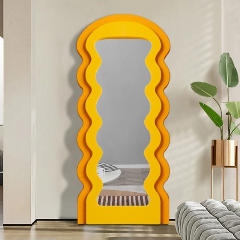 Bedroom Wavy Decorative Mirror Aesthetic Irregular Standing Decorative Mirror Full Body Espelho Home Decoration Luxury YY50DM
Bedroom Wavy Decorative Mirror Aesthetic Irregular Standing Decorative Mirror Full Body Espelho Home Decoration Luxury YY50DM