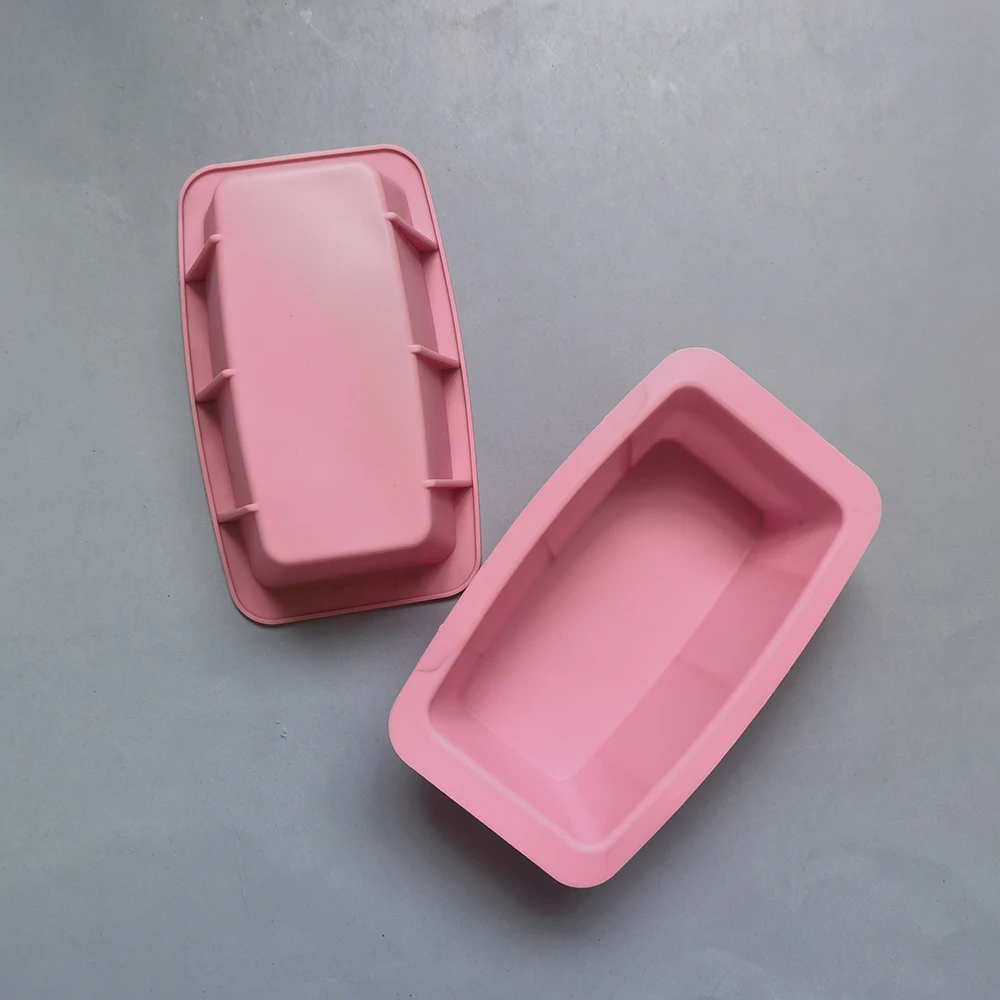 

Silicone Baking Molds NonStick Rectangle Cake Pans Mini Loaf Pan Easy Release Bread Toast Mould Kitchen Accessories Pastry Tool